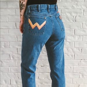 Vintage painted wranglers